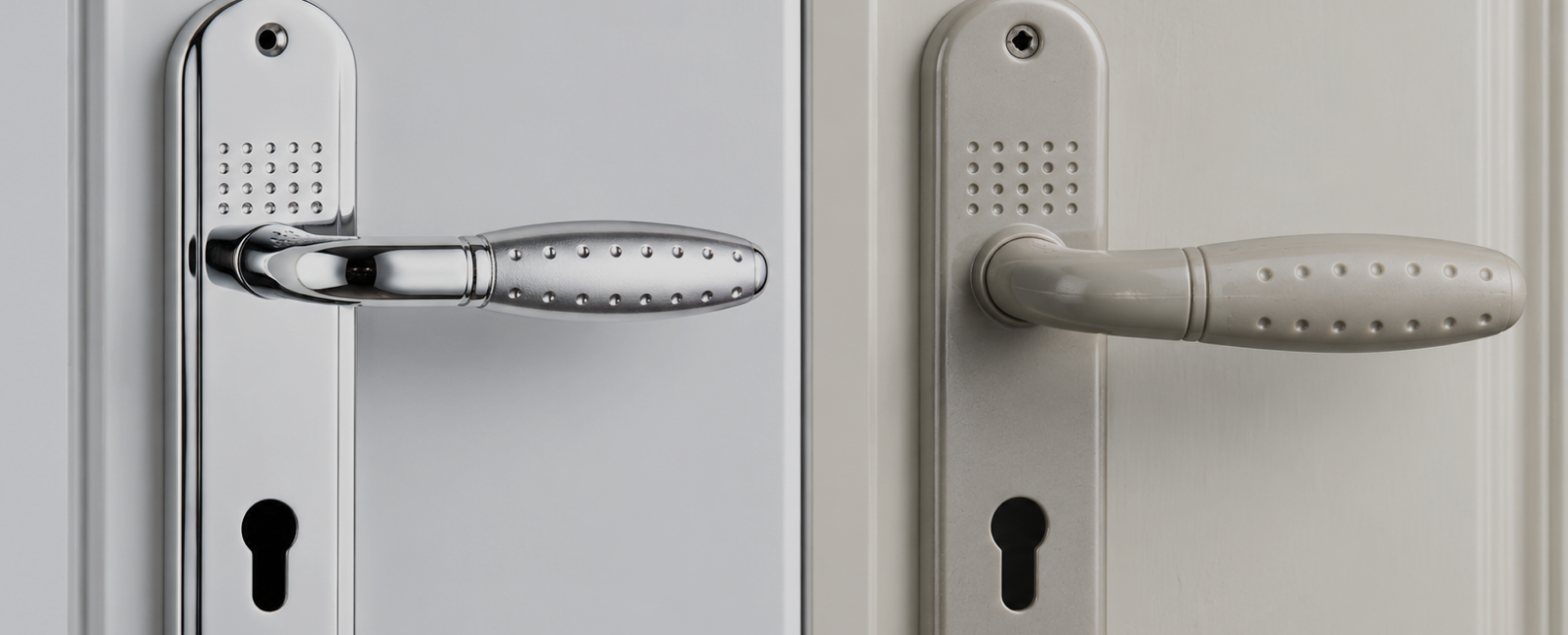 Handle Aluminium vs ABS Mana yang Cocok untuk Pintu Utama