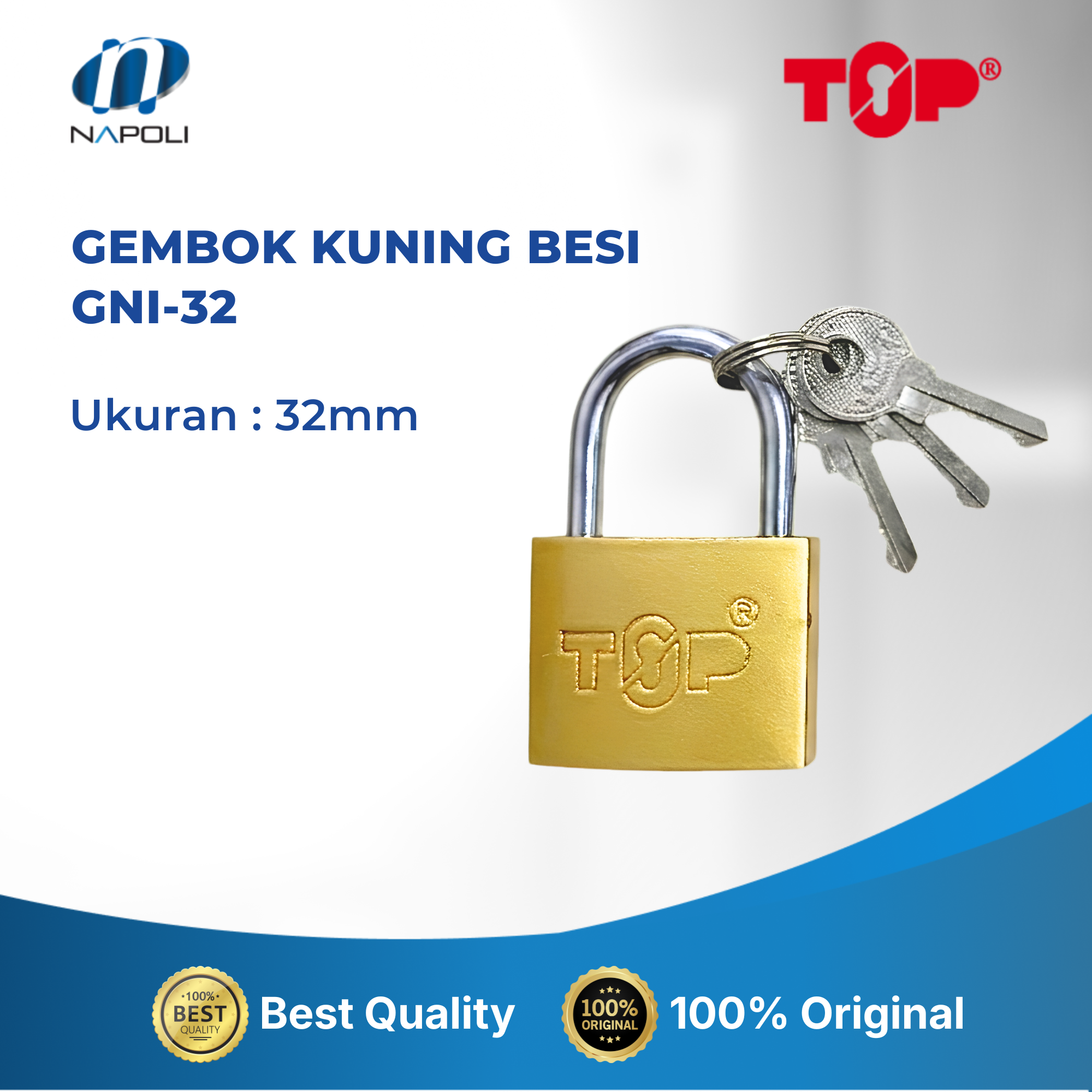 GEMBOK KUNING BESI GNI - Image 4
