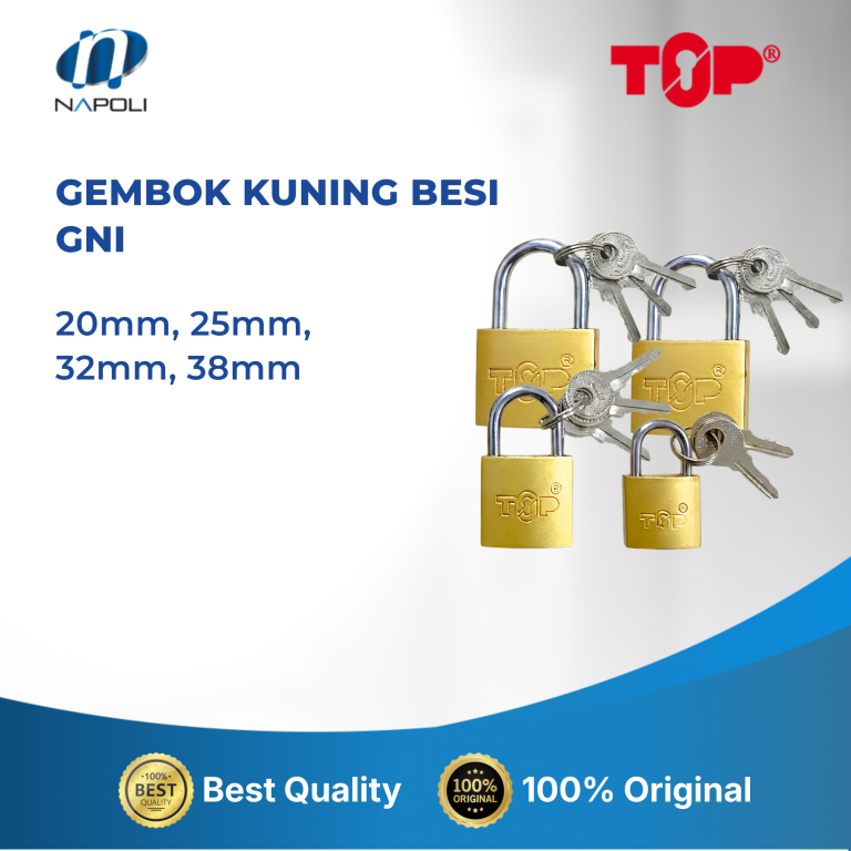 GEMBOK KUNING BESI GNI