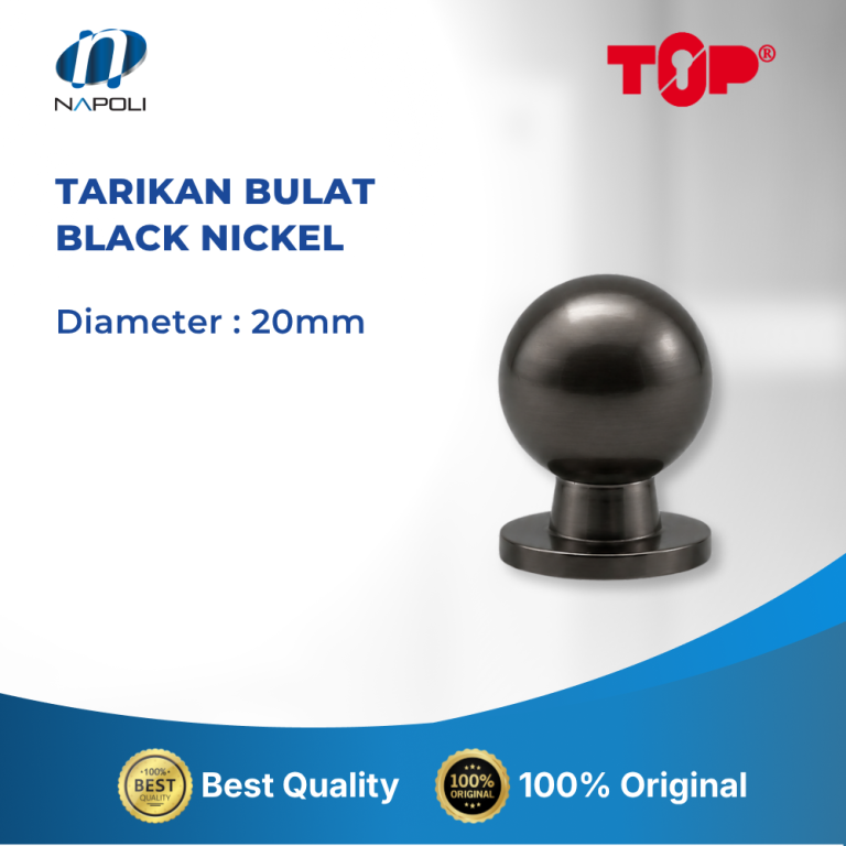 TARIKAN BULAT BLACK NICKEL