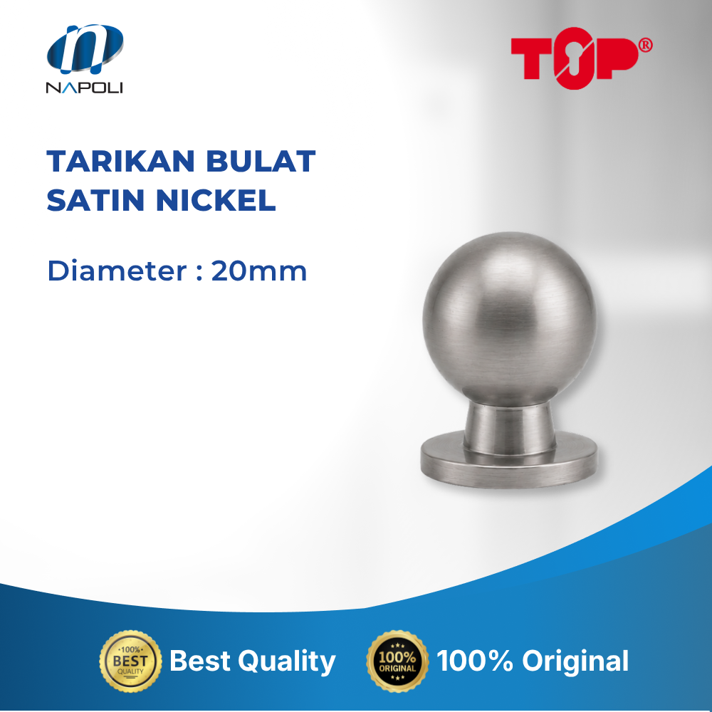 TARIKAN BULAT SATIN NICKEL
