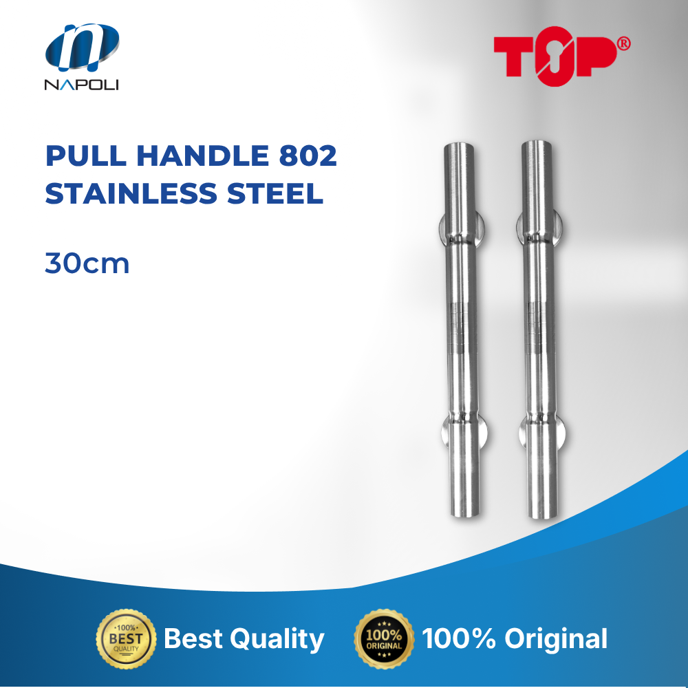 PULL HANDLE 802 STAINLESS STEEL